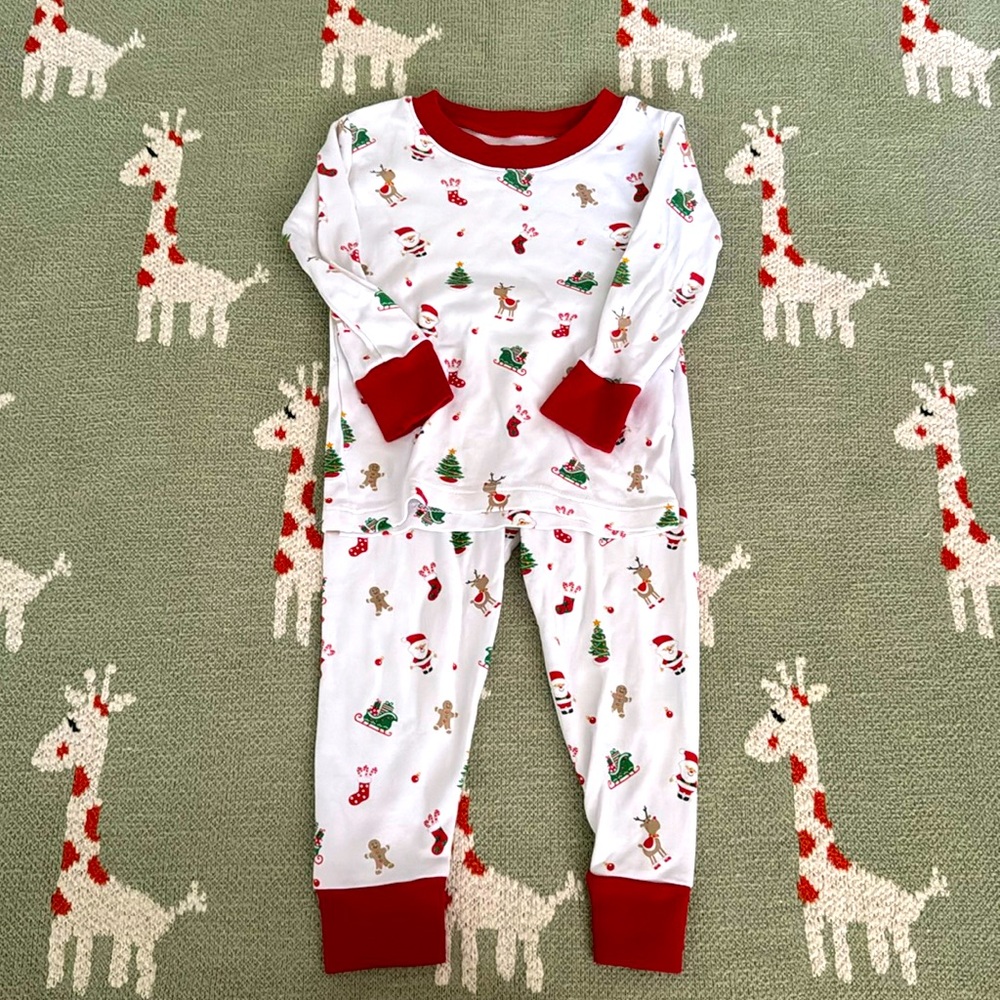 Kissy Kissy Santa PJs